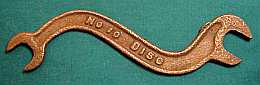 Grand detour Plow No. 10 DISC Wrench Image